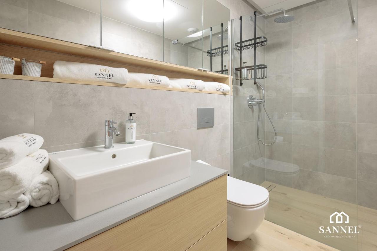 Apartament Baltic Blues Z Dostepem Do Basenow,Strefy Saun,Jacuzzi - Pinea Apartments Pobierowo - Sannel Apartments For Rent ภายนอก รูปภาพ