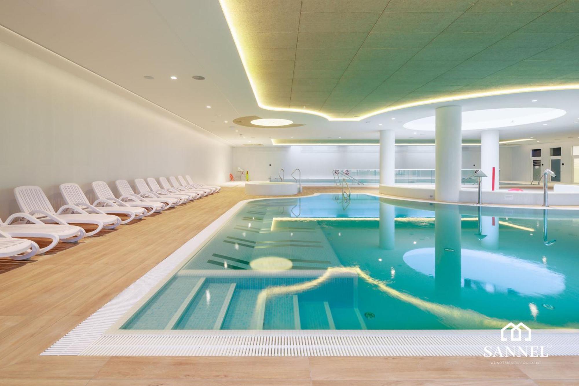 Apartament Baltic Blues Z Dostepem Do Basenow,Strefy Saun,Jacuzzi - Pinea Apartments Pobierowo - Sannel Apartments For Rent ภายนอก รูปภาพ